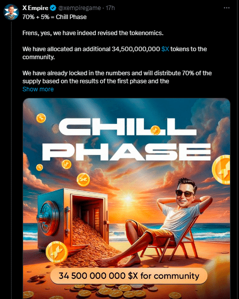 X Empire Chill Phase