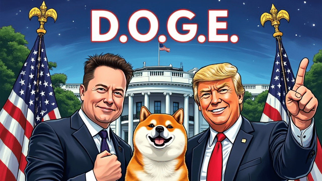 Dogecoin Surges 89% After Trump’s D.o.g.e. Announcement