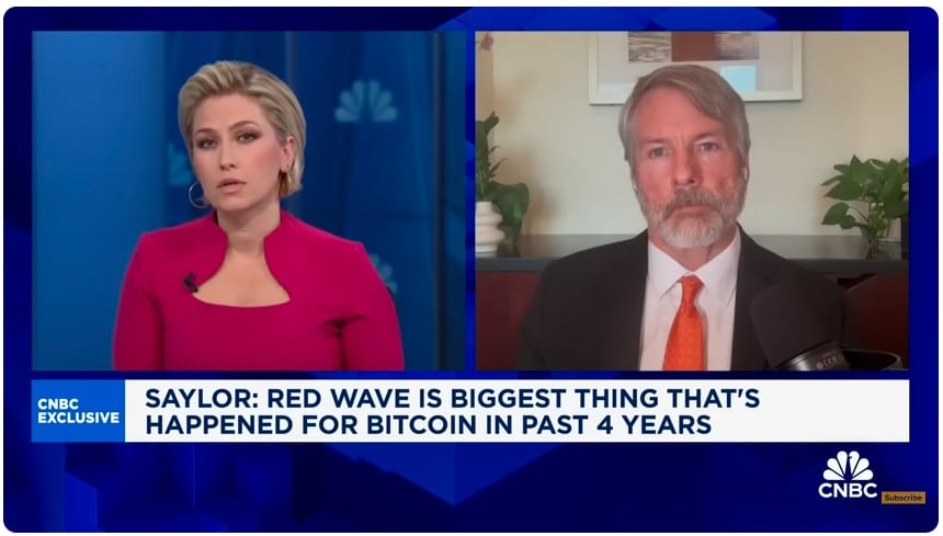 Michael Saylor Cnbc Interview