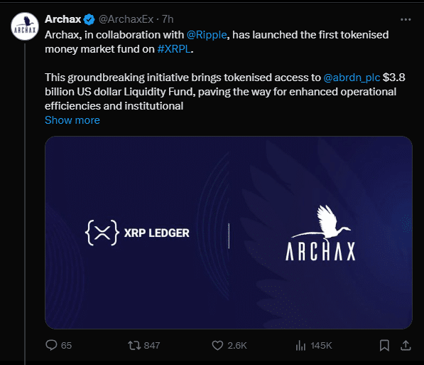 Archax And Ripple