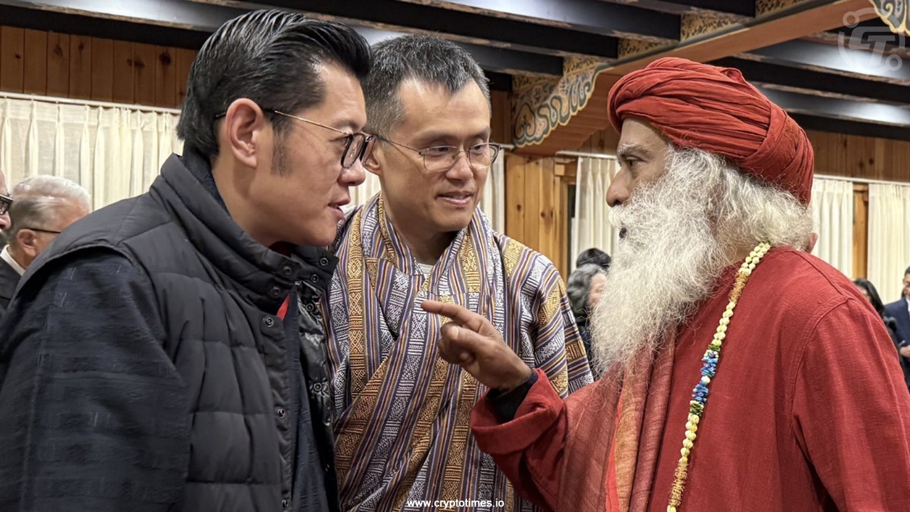 Changpeng Zhao’s Inspiring Meetup with Bhutan's King and Sadhguru