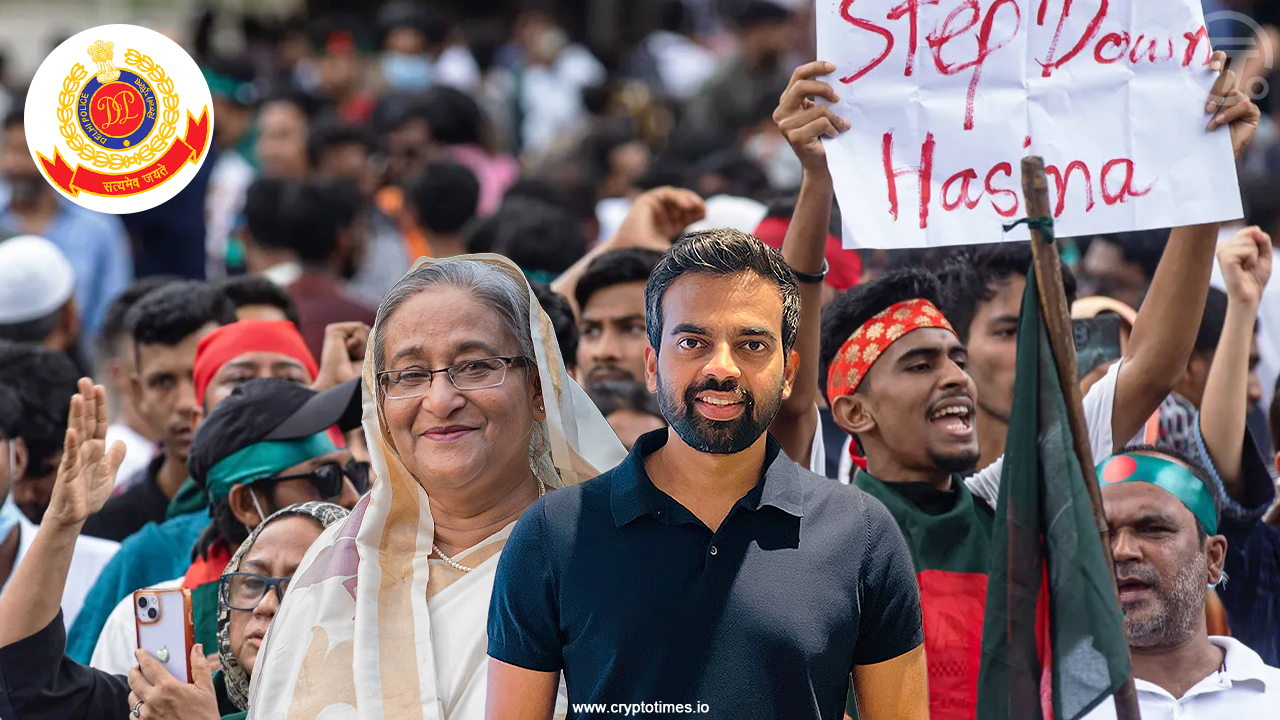 Bangaldesh Coup Stopped Delhi Police Investigation In Wazirx Hack.