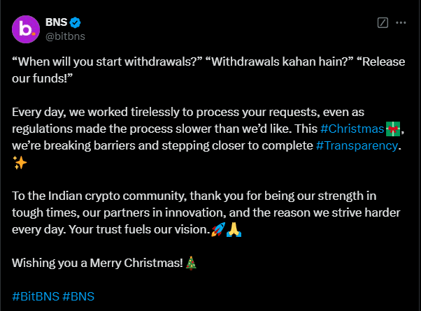 Bitbns Resumes Withdrawals After Two Years Of Controversy 2 This Image Has An Empty Alt Attribute; Its File Name Is Bitbns-Start-Withdrawls.png