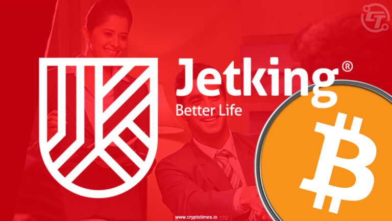 Jetking Stock Soars by 30% after Adopting BTC in “Treasury”