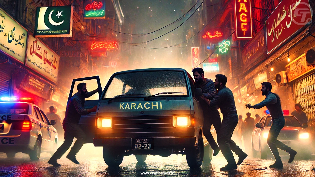 A crypto trader was abducted and looted in Karachi of Pakistan