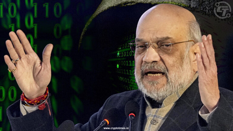 India Home Minister AMIT Shah says use of cryptocurrencies in crime remains a challenge