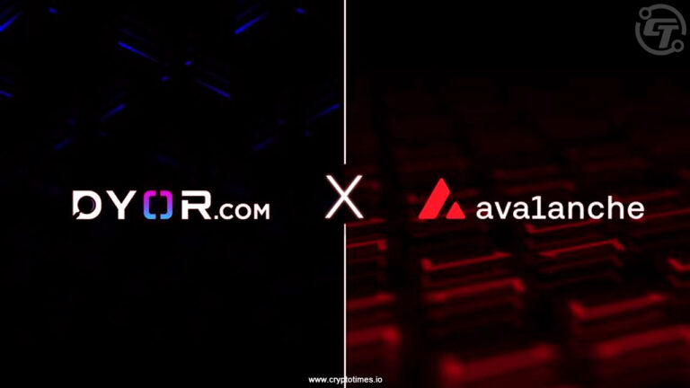 DYOR Partners with Ava Labs, Launches DYOR.com Domain
