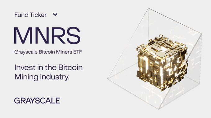Grayscale Launches Bitcoin Miners Etf