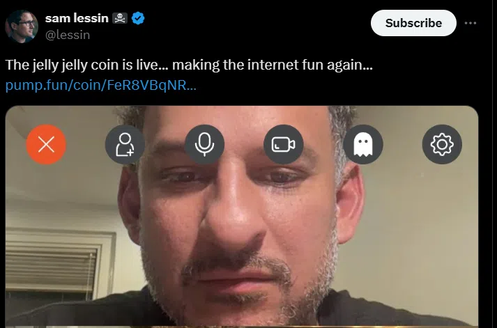 Early Traders Made Millions From New Jelly Jelly Memecoin 2 Sam Lessin Endorse Jelly Jelly Memecoin