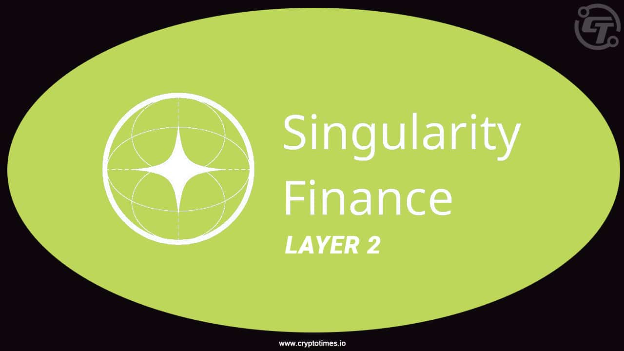 Singularity Finance Launches L2 Testnet With Rewards For Early Users