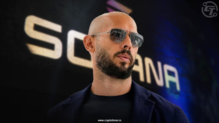 The Solana Foundation has distanced itself from Andrew Tate