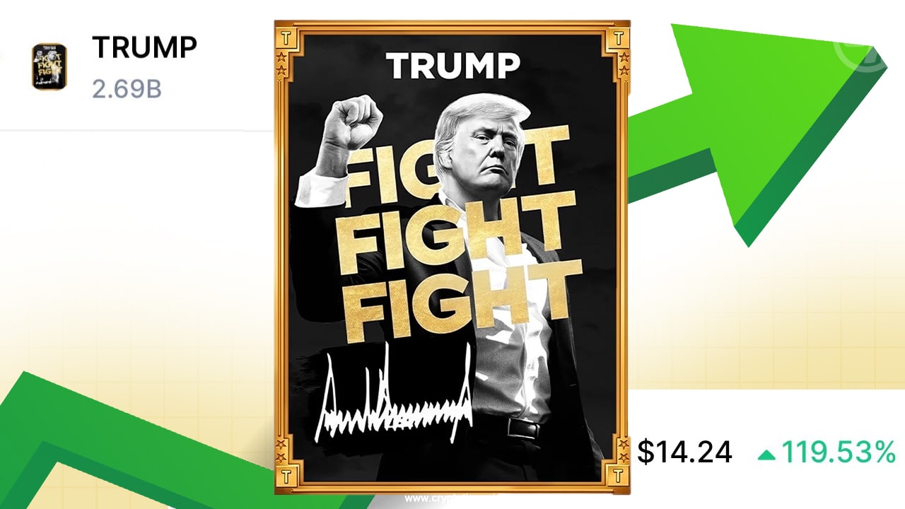 $TRUMP Memecoin Becomes Internet Top Trendsetter Within Hours