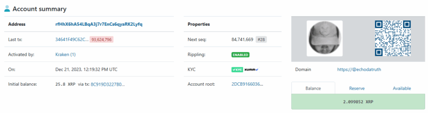 Fake U.s. Treasury Wallet Dupes Xrp Investors Globally 2 Xrp Scan