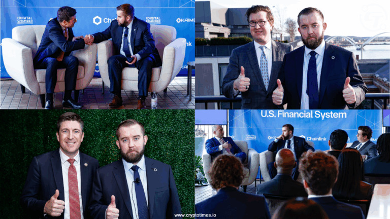 Chainlink hosted an event exclusively with U.S government representative