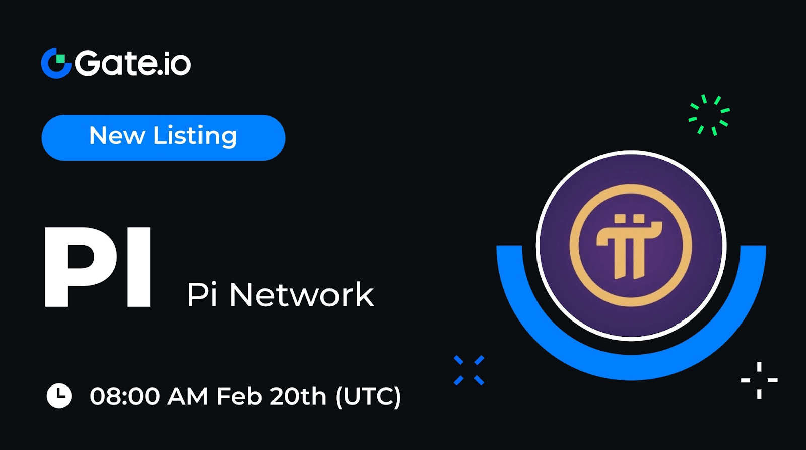 Gate.io to list Pi coin on Spot and Perpetual, announces BTC rewards