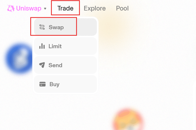 Step 1: Open Uniswap Dapp