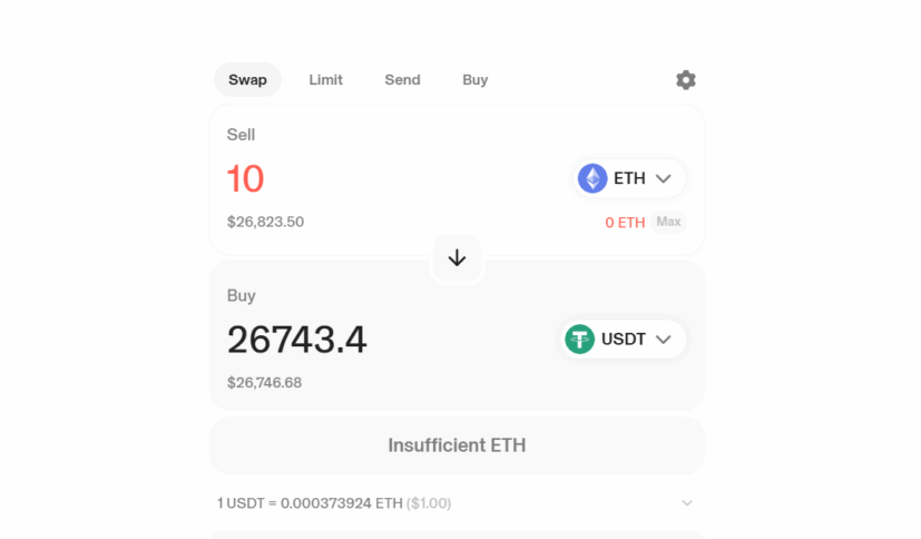 Guide To Uniswap: Understanding &Amp; Using Largest Dex In Defi 5 Step 4- Enter Amount