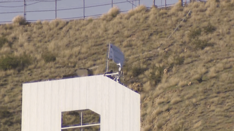 Man Arrested After Climbing Hollywood Sign for Crypto Promotion