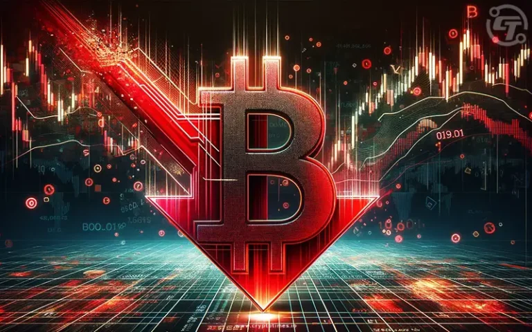 Bitcoin crashes over the weekend, inches closer to $80,000