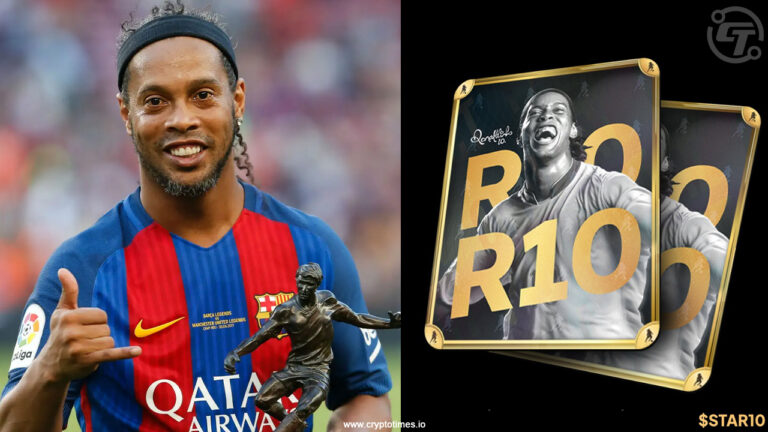 Brazilian Footballer Ronaldinho Launches Crypto Token STAR10