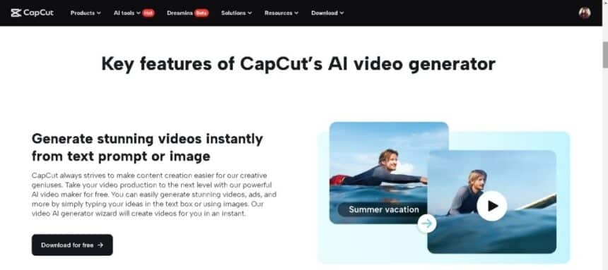 Capcut'S Ai Video Generator