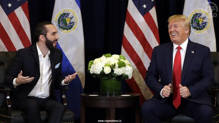 Donald Trump to Meet Bukele at White House: Bitcoin on Mind