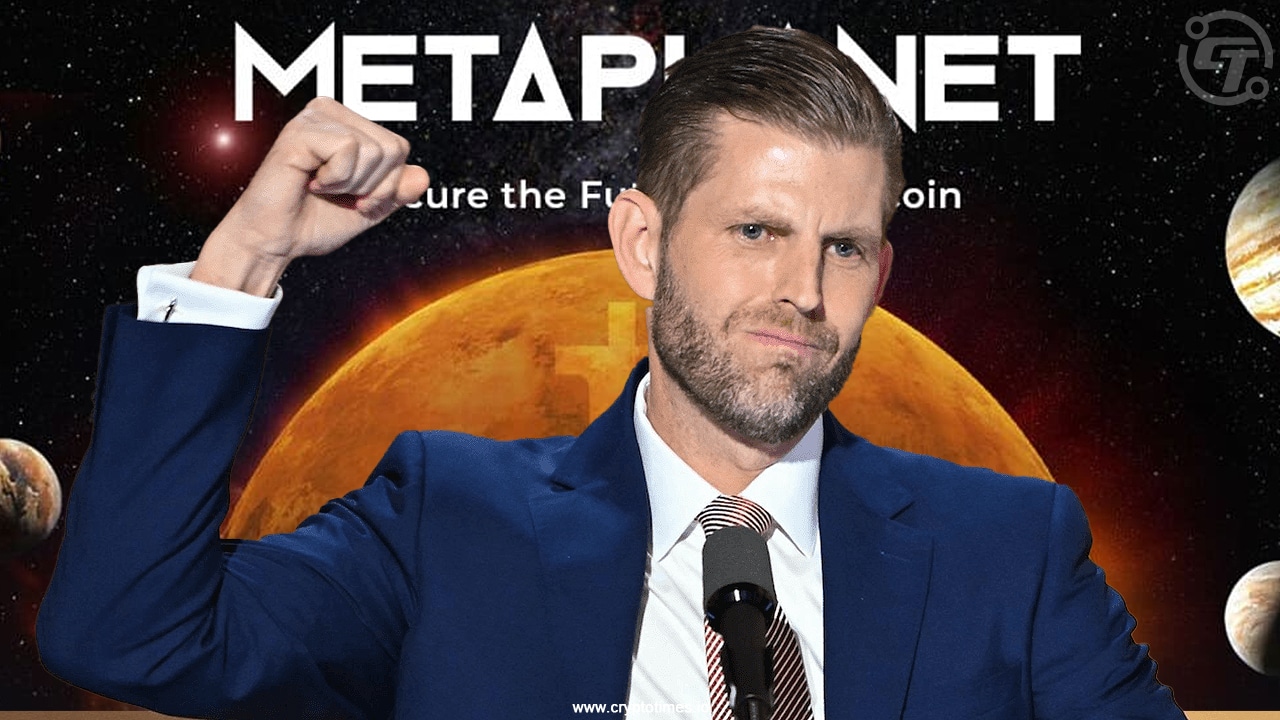 Eric Trump joins Metaplanet’s Strategic Board of Advisors
