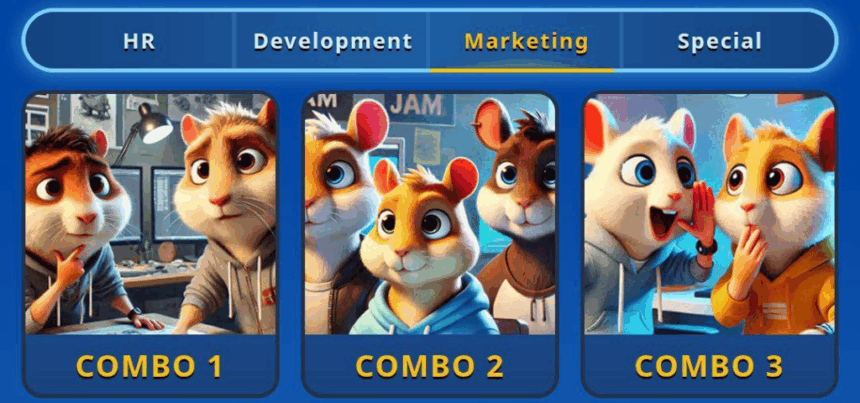 Hamster Kombat Gamedev Combo Cards And Cipher Code: March 23 2 Hamster Kombat Combo Cards March 23