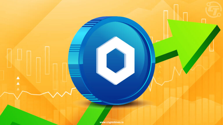 the price of $link has pumped 10% after Trump announces strategic reserve