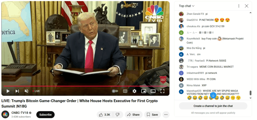 Pi Comments Inn Trump White House Summit