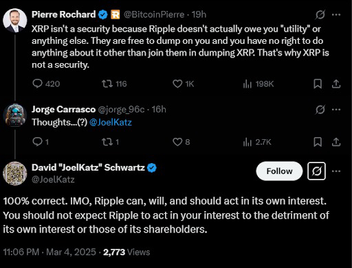 Schwartz Responds To Pierre