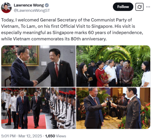 Singapore And Vietnam Sign Deal To Boost Digital Asset Regulation 2 Singapore Pm Singapore Welcome Vietnam'S To Lam