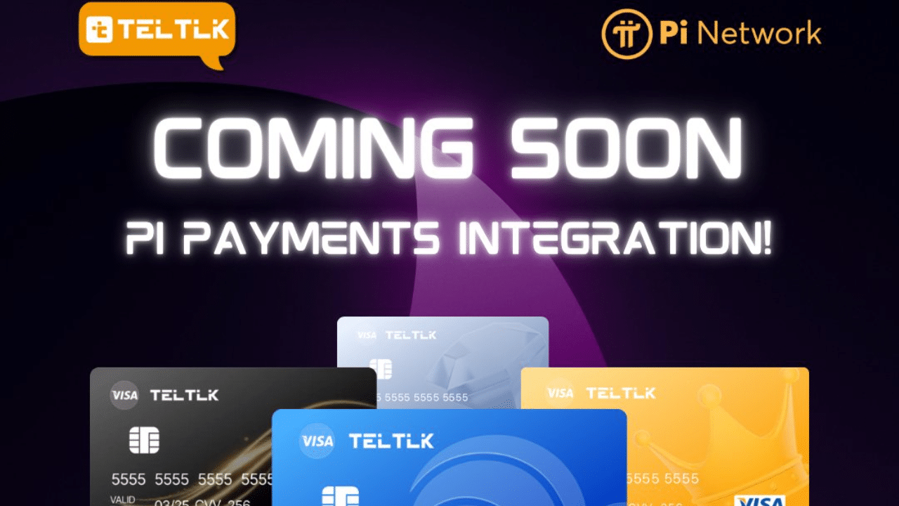 Teltlk to Launch Visa Card for Pi Coin and USDT Payments