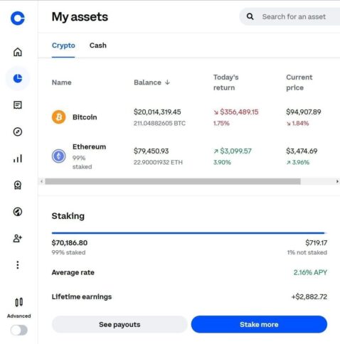 Amouranth Gets Attacked After Exposing Crypto Assets On Live Stream 2 Amouranth'S Coinbase Wallet