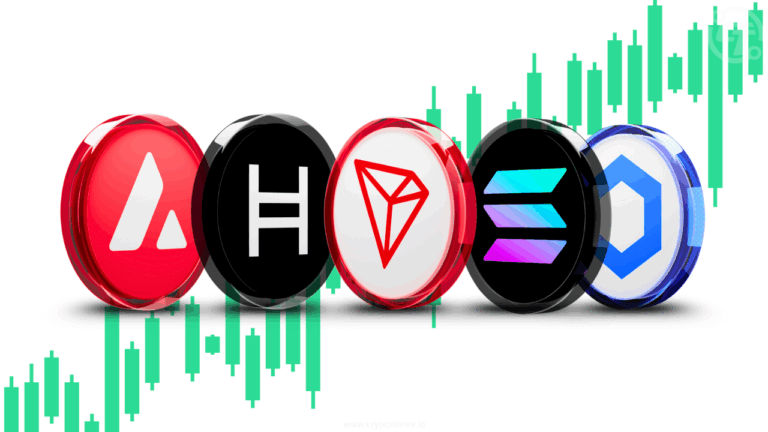 AVAX, LINK, SOL, HBAR, TRX Join Market-Wide Crypto Rally