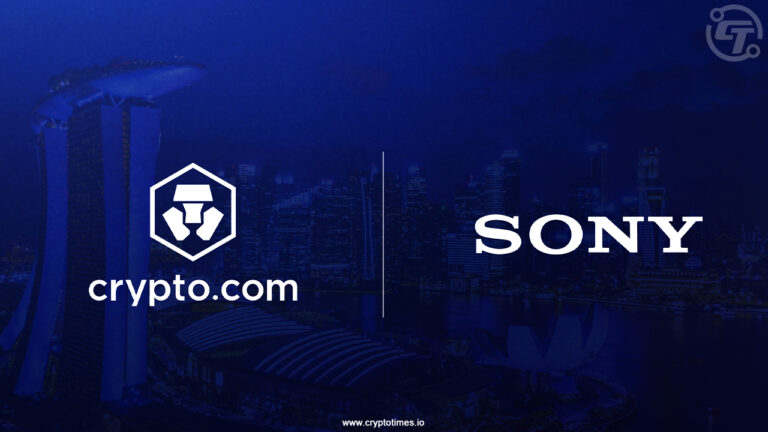 Sony partners with Crypto.com