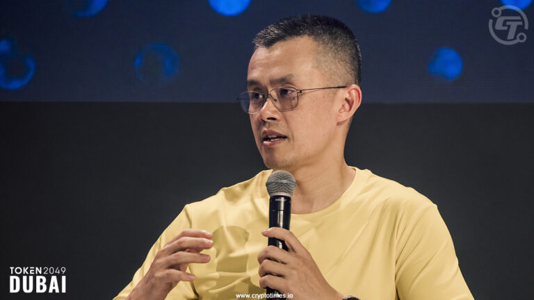 CZ at Dubai Token 2049