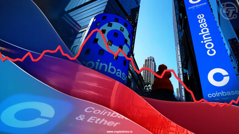 Coinbase Stock Drops 30% in Q1 2025 Amid Crypto Slump