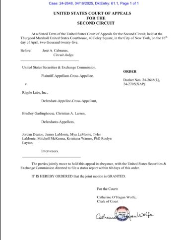 Ripple Xrp Vs Sec Update: Court Orders Sec To Submit Report 2 Court Orders Sec To Submit Report