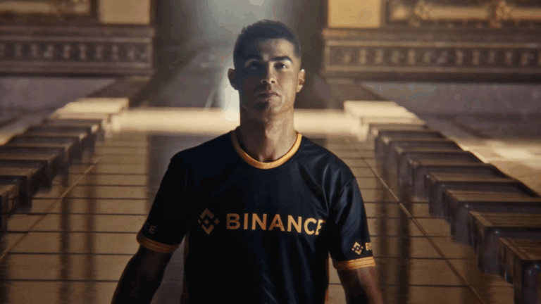 Cristiano Ronaldo Takes on the Binance Challenge