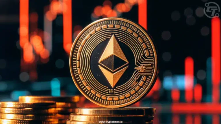 ETH price drops below $1600 as crypto market cap crashes 6%