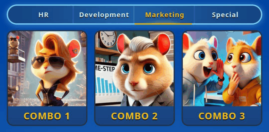 Hamster Kombat Combo Card For April 9