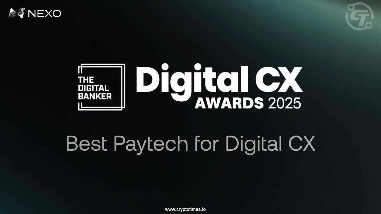 Nexo Wins Digital Banker Awards 2025 for Customer Experience