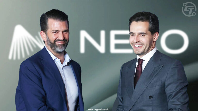 Nexo Announces U.S. Comeback During Event With Trump Jr.