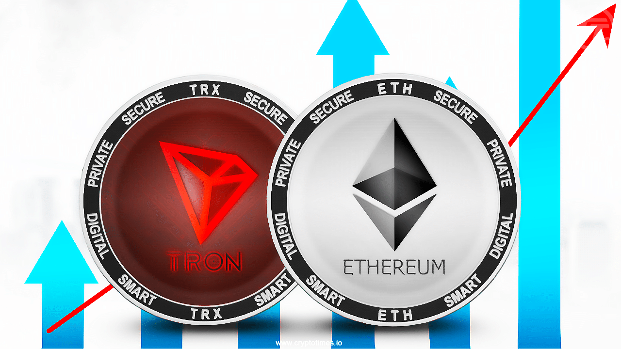 Tron Stablecoin Supply Increases $1.52B in 7 Days, Ethereum Keeps Losing