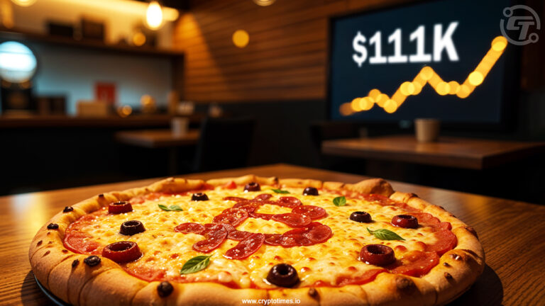 BTC Hits $111K on Bitcoin Pizza Day From Two Pizzas to a Billion-Dollar Legacy