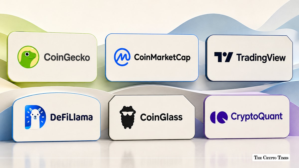 Comparison of crypto market data platforms for prices, charts, DeFi, derivatives and onchain analysis
