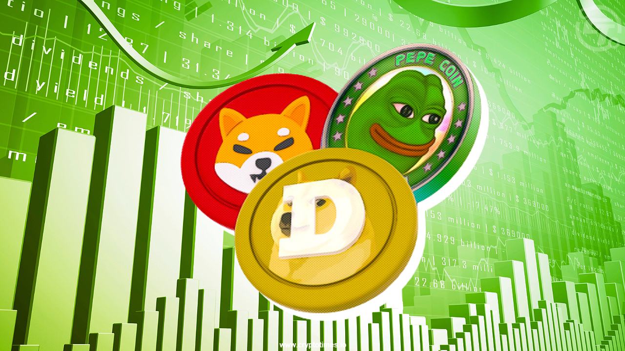 Bullish Reversal Sends Meme Coins Soaring: Pepe Pumps 30%; Doge, Shib Spike 8%