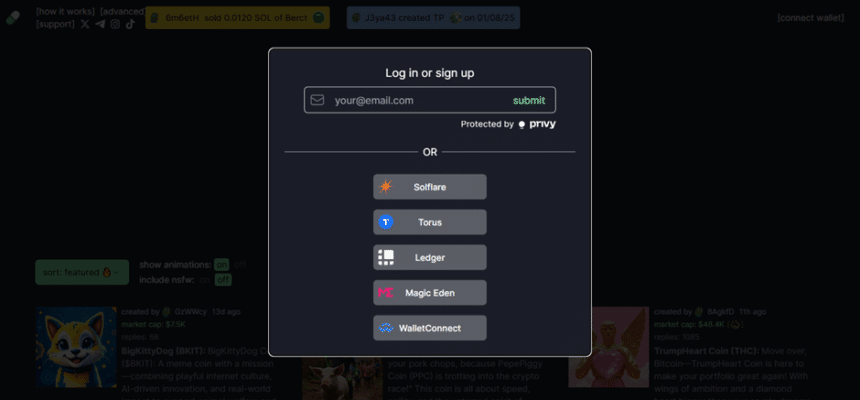 Connect Wallet Button Click On It And Connect Your Solana Compatible Wallet