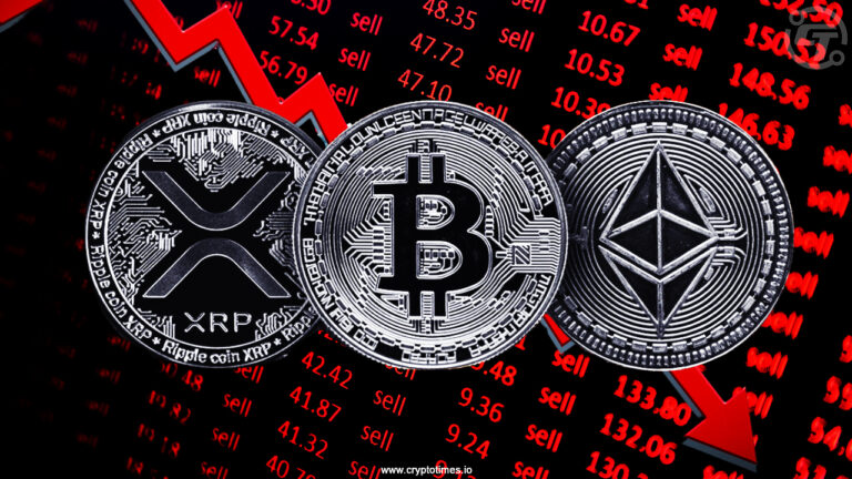 Crypto Market Sees $580M Long Liquidations in BTC, ETH, XRP